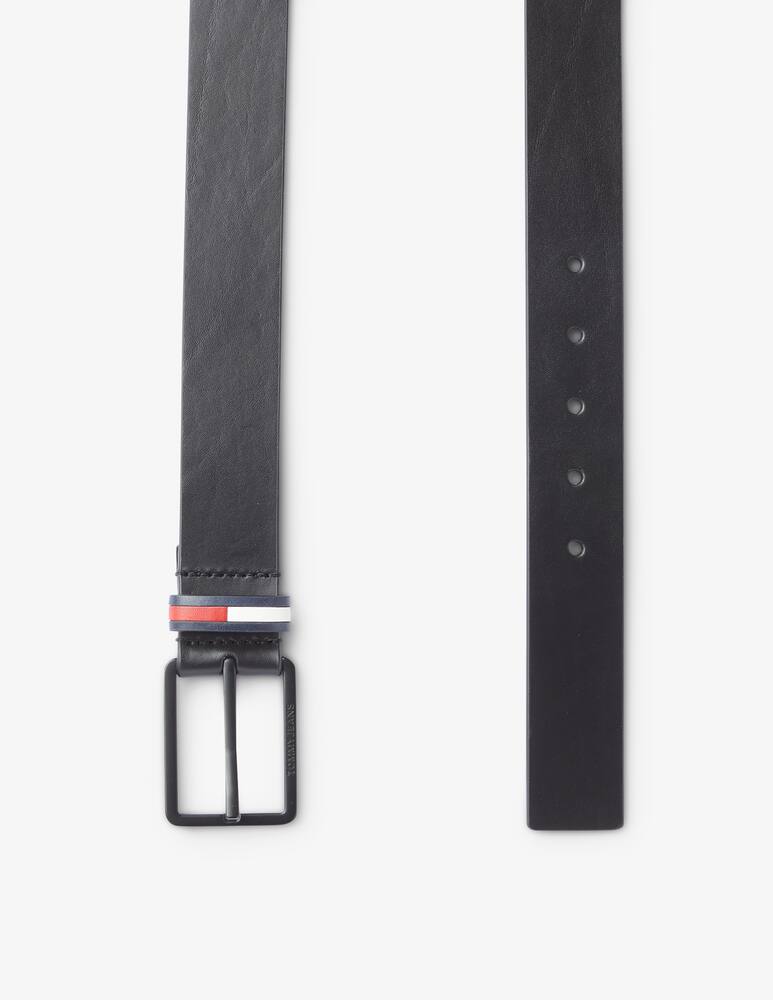 rinascente Tommy Jeans Cintura in pelle tjm elevated - Nero