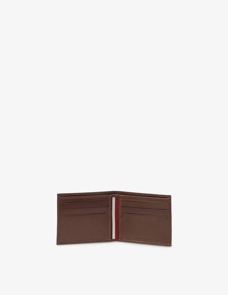 rinascente Tommy Hilfiger Leather mini wallet - Brown