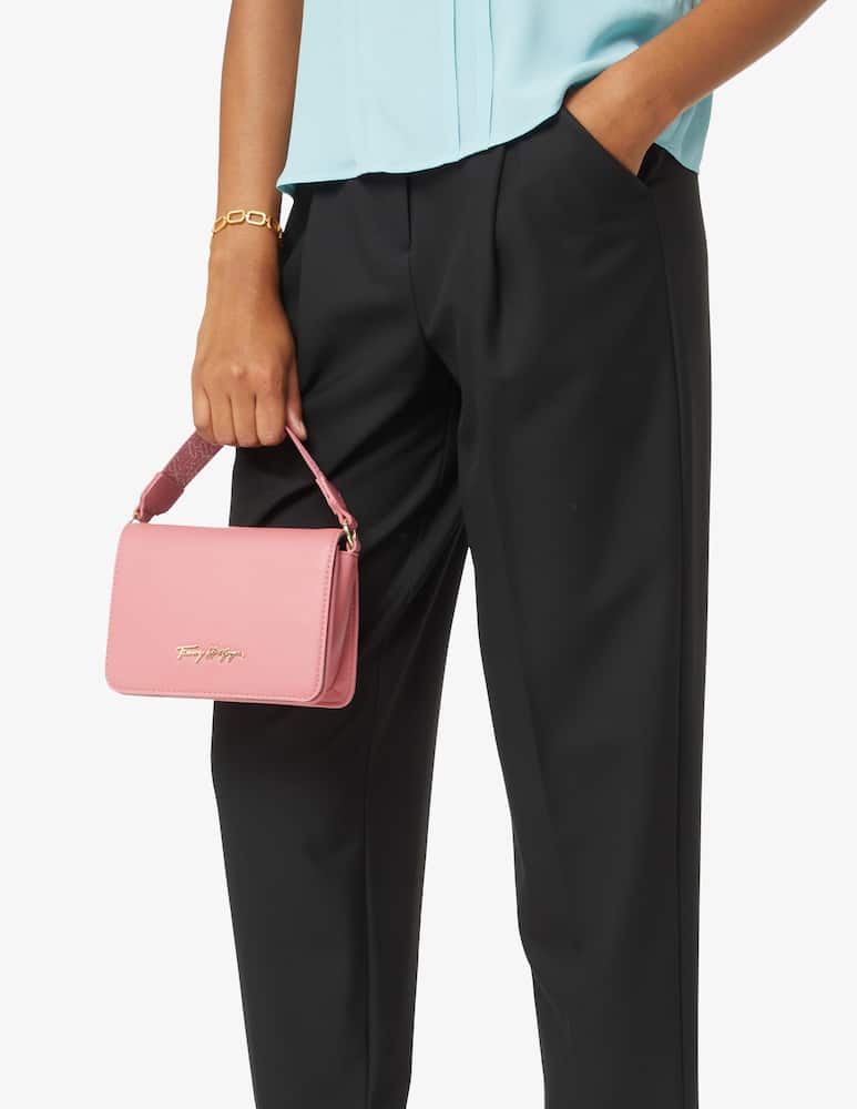rinascente Tommy Hilfiger Logo crossbody bag - Pink