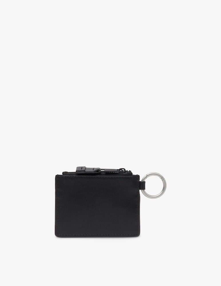 rinascente Tommy Jeans Porta carte in pelle essential - Nero