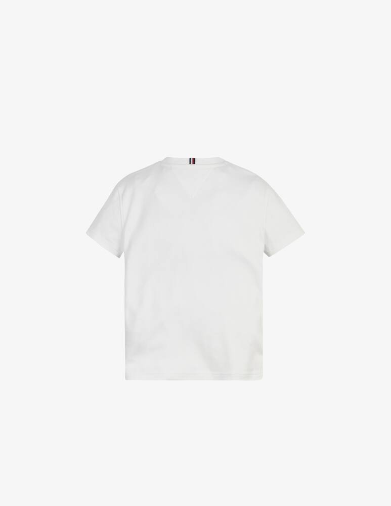 rinascente Tommy Hilfiger Embroidered flag tee - White