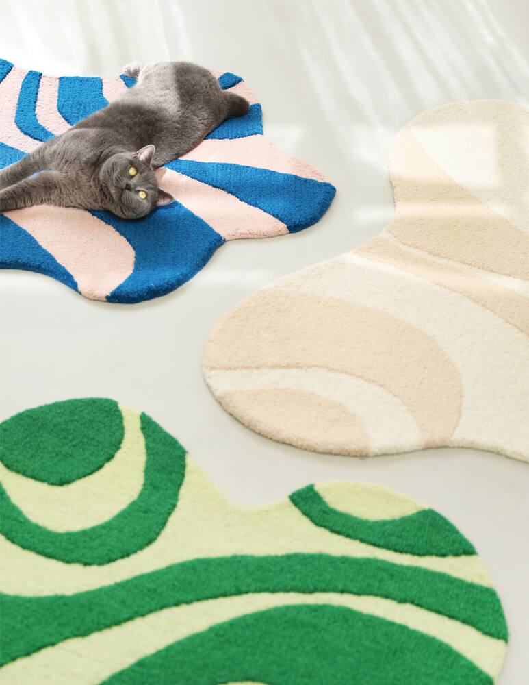 rinascente & Klevering Carpet Liquid Tappeto Off White