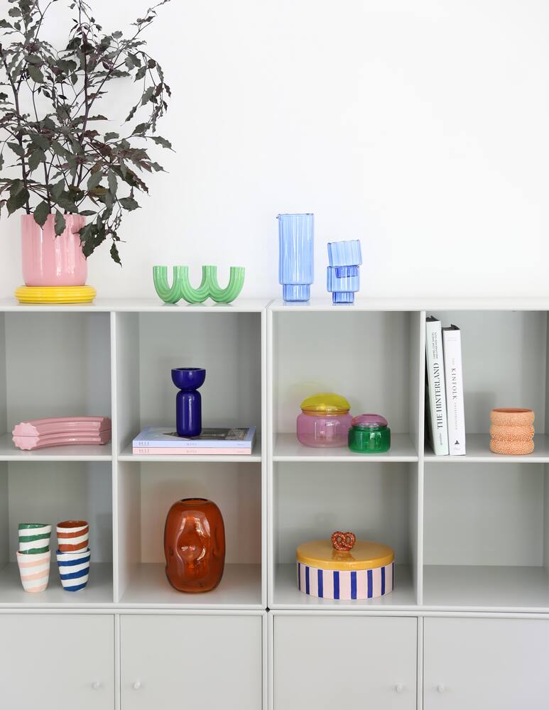 rinascente & Klevering Vaso Stack Blu