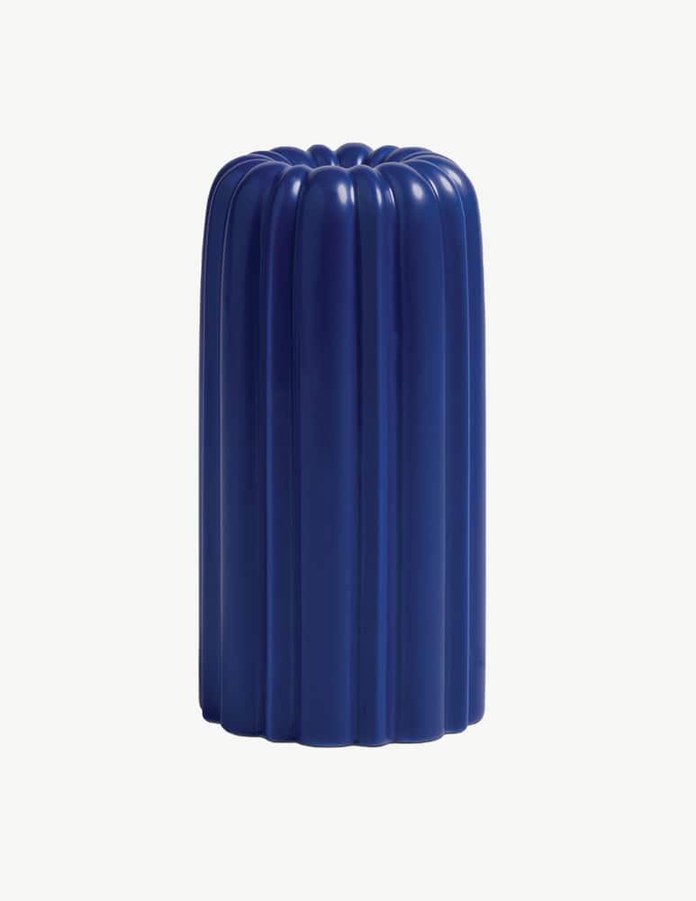 &klevering Portacandele Turban Blu Scuro - immagine 1 &klevering Portacandele Turban Blu Scuro - immagine 1
