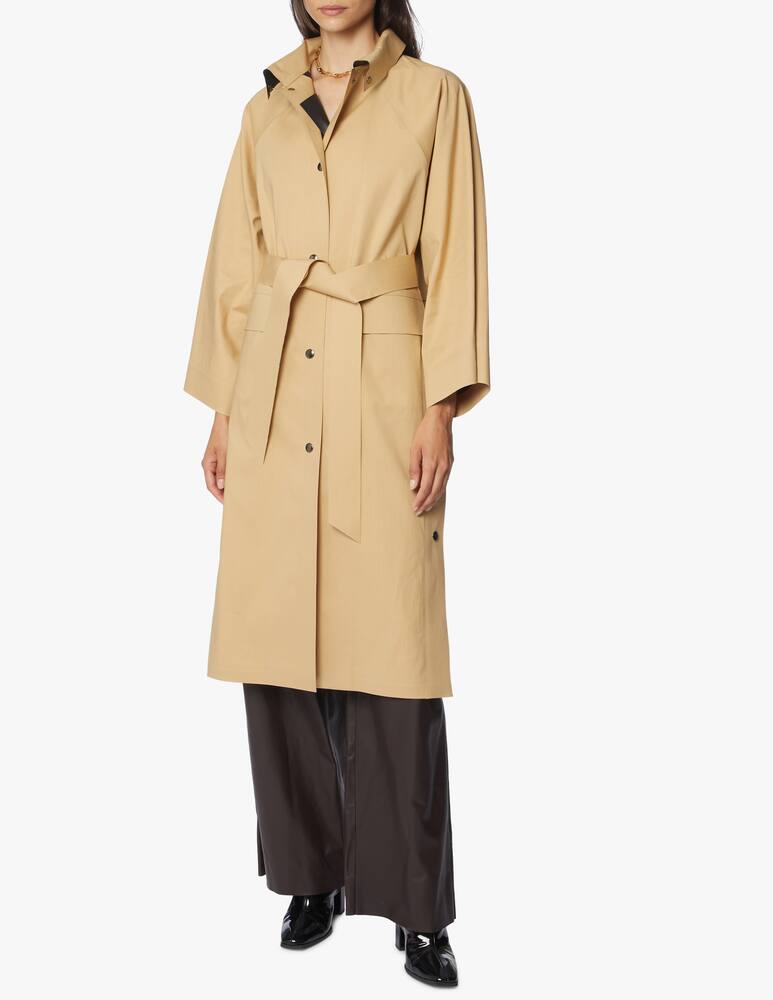 KASSL Editions Cotton blend trench kimono - picture 2