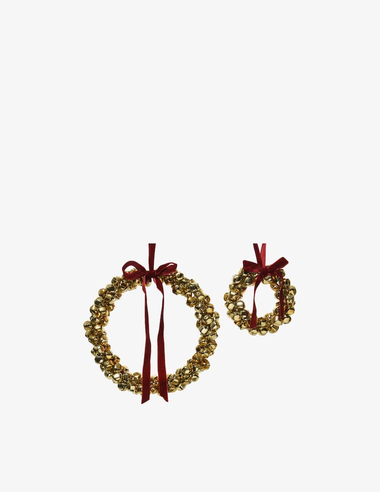 Kaemingk Decorazione Ghirlanda con fiocco Set 2 pz - immagine 1