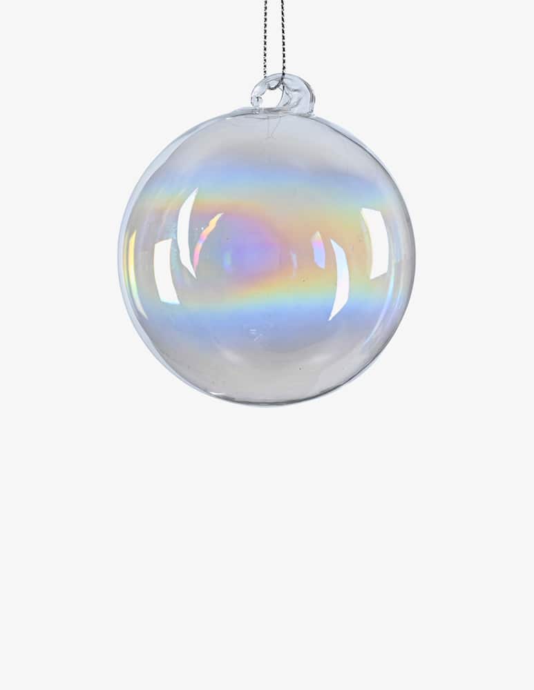 Kaemingk Pallina iridescente con vortice 12cm - immagine 1 Kaemingk Pallina iridescente con vortice 12cm - immagine 1