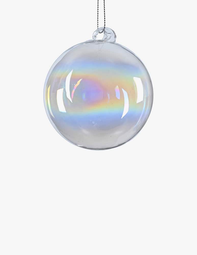 Kaemingk Pallina vetro shiny 10cm - immagine 1 Kaemingk Pallina vetro shiny 10cm - immagine 1