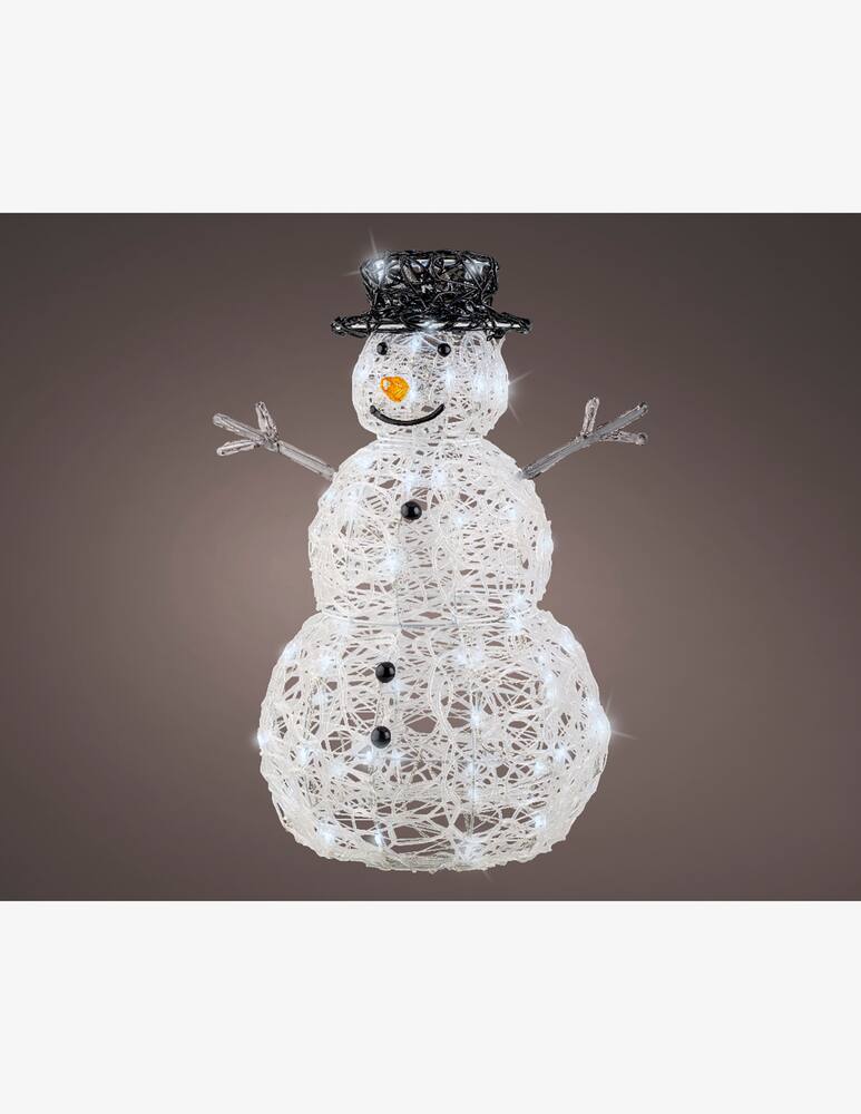 rinascente Kaemingk Pupazzo Di Neve Led Luci In Movimento Outdoor 80L