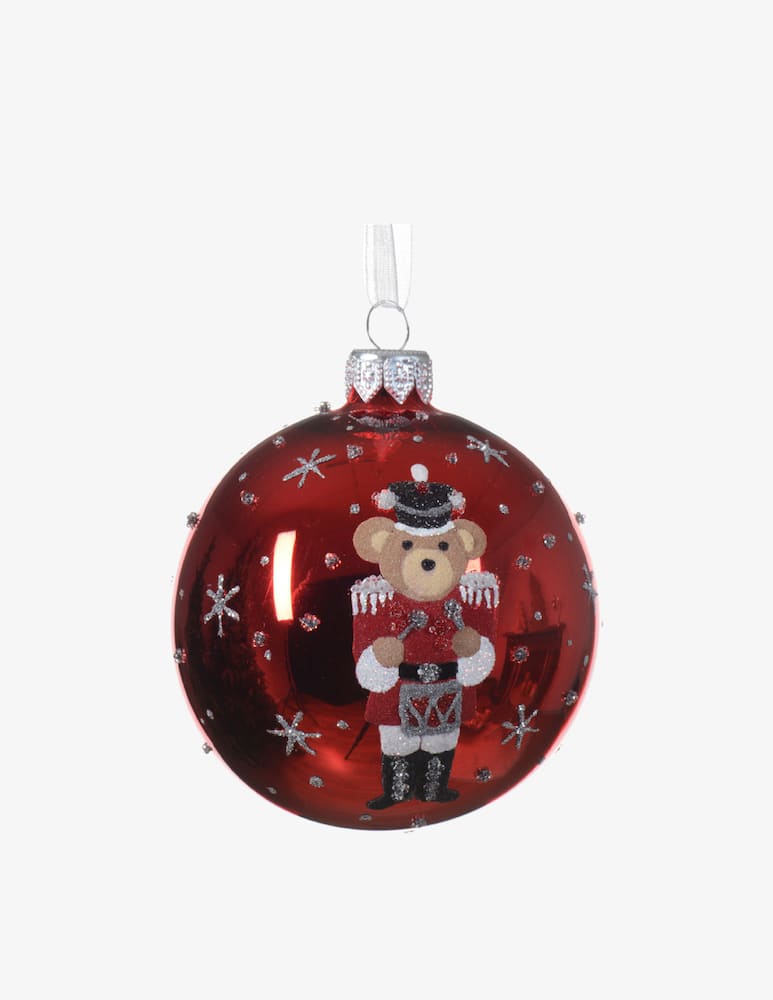 rinascente Kaemingk Pall Vetro Shiny  Schiaccianoci 8Cm