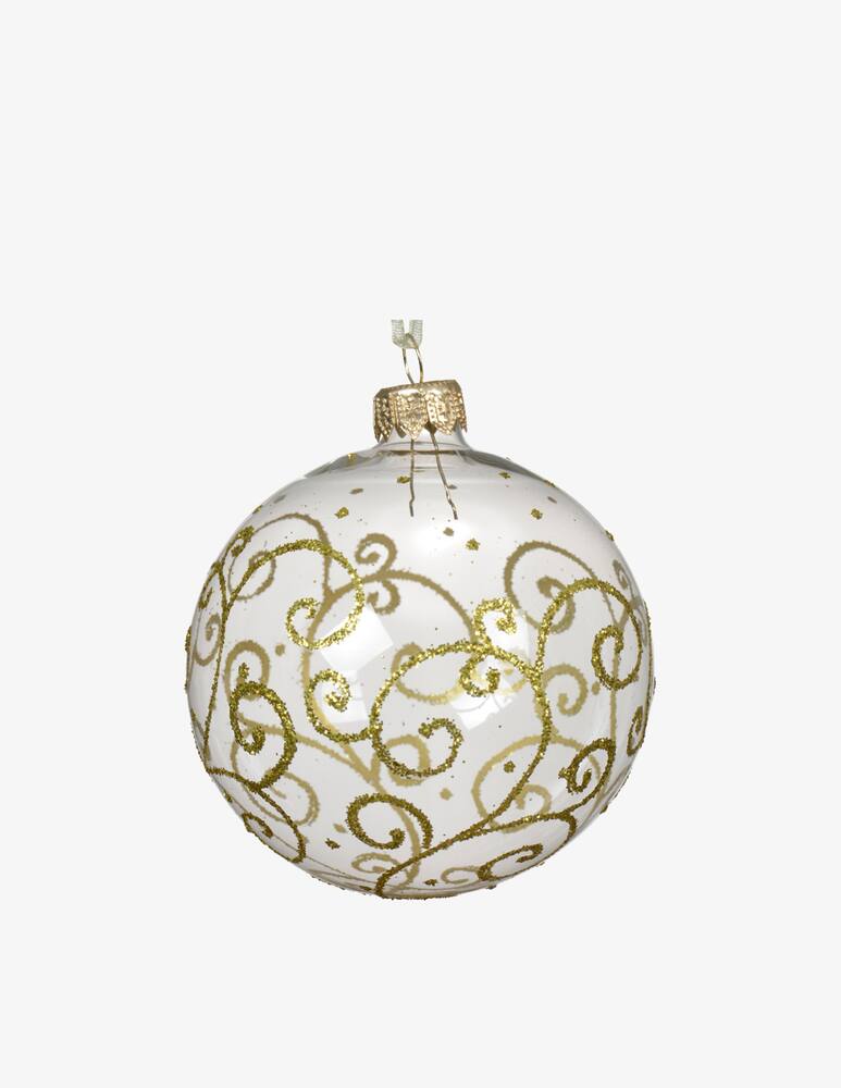 rinascente Kaemingk Gold decor ball 8cm