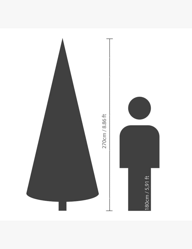 Kaemingk Albero Imperial h.270cm - immagine 5 Kaemingk Albero Imperial h.270cm - immagine 5