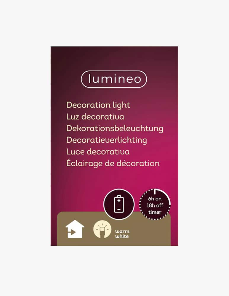 Kaemingk Babbo Natale con albero micro LED - immagine 2 Kaemingk Babbo Natale con albero micro LED - immagine 2