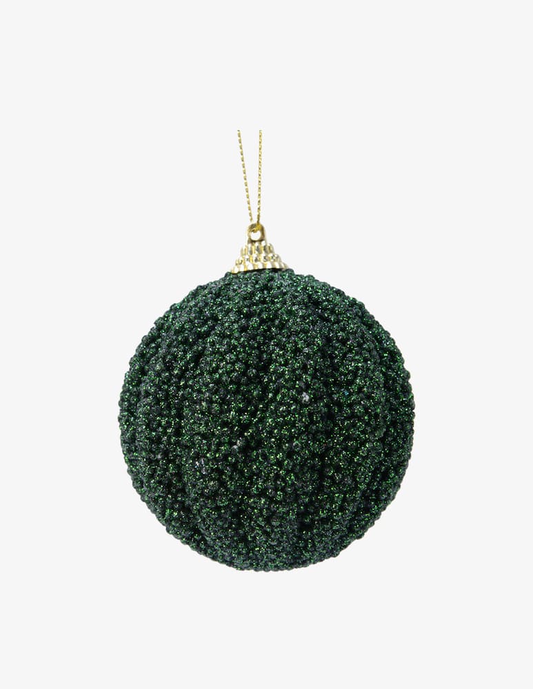 rinascente Kaemingk Striped Glitter Ball 8cm