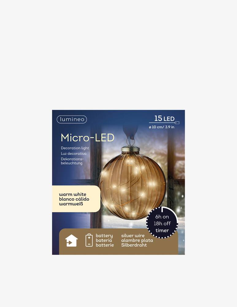 rinascente Kaemingk Ball Indoor Gold/Warm White