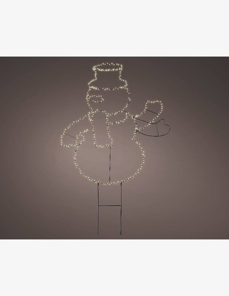 rinascente Kaemingk Outdoor Snowman Black/White