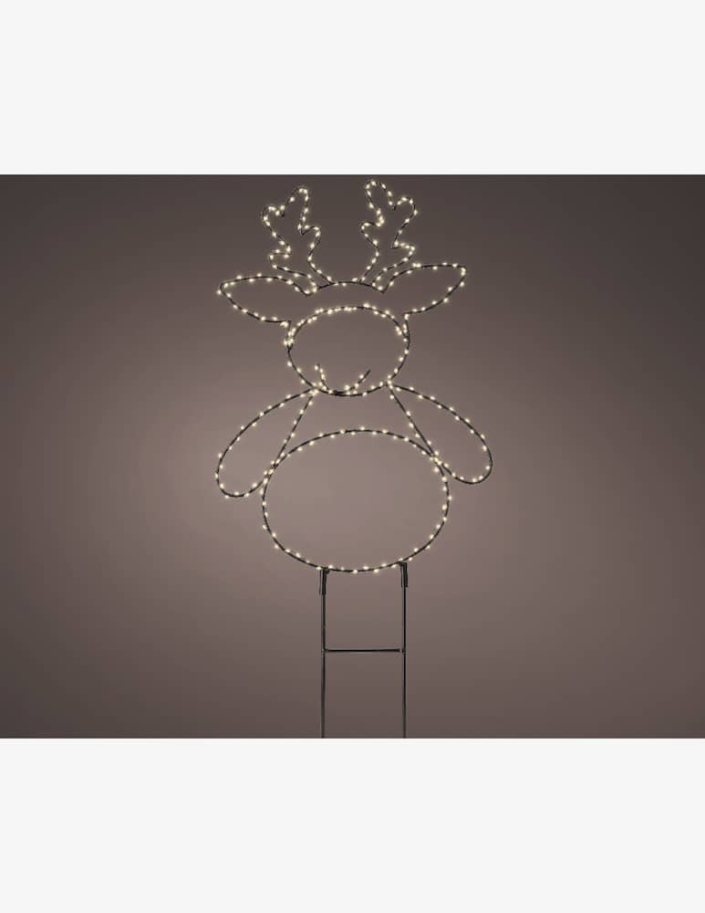 Kaemingk Outdoor Micro Led Reindeer Black/White - picture 2 Kaemingk Outdoor Micro Led Reindeer Black/White - picture 2