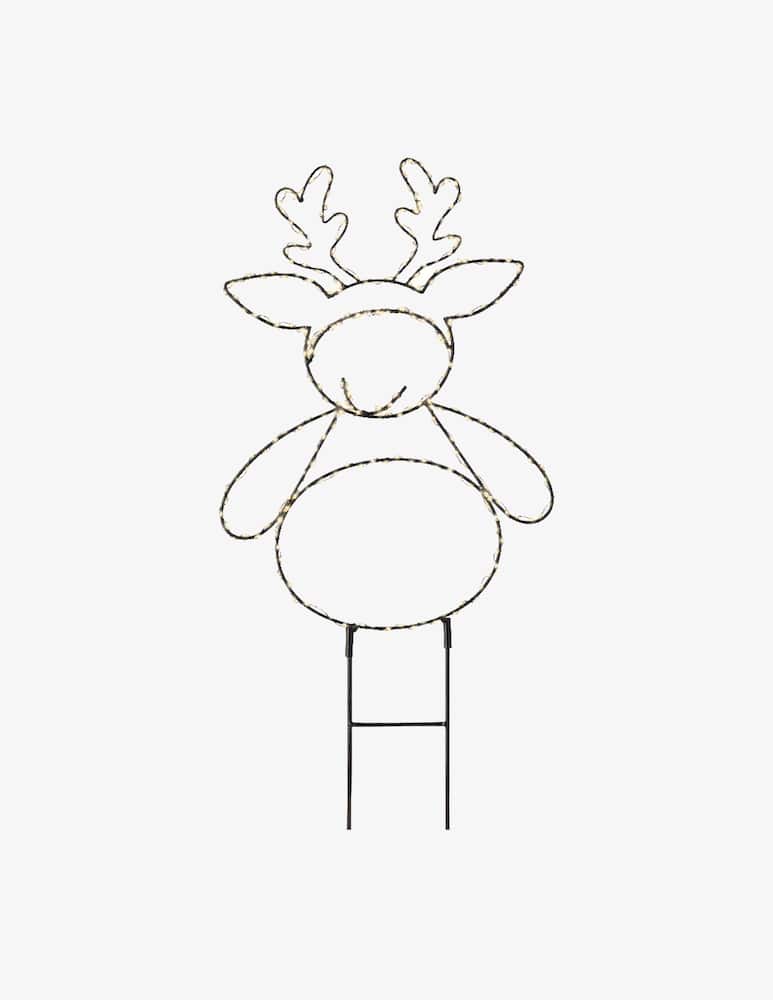 Kaemingk Outdoor Micro Led Reindeer Black/White - picture 1 Kaemingk Outdoor Micro Led Reindeer Black/White - picture 1