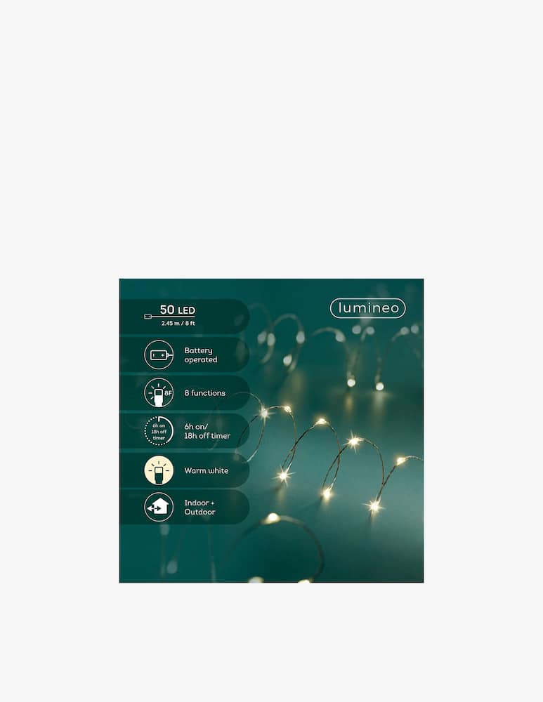 Kaemingk Catena luminosa micro LED bo uso esterno 8 funzioni - immagine 7 Kaemingk Catena luminosa micro LED bo uso esterno 8 funzioni - immagine 7