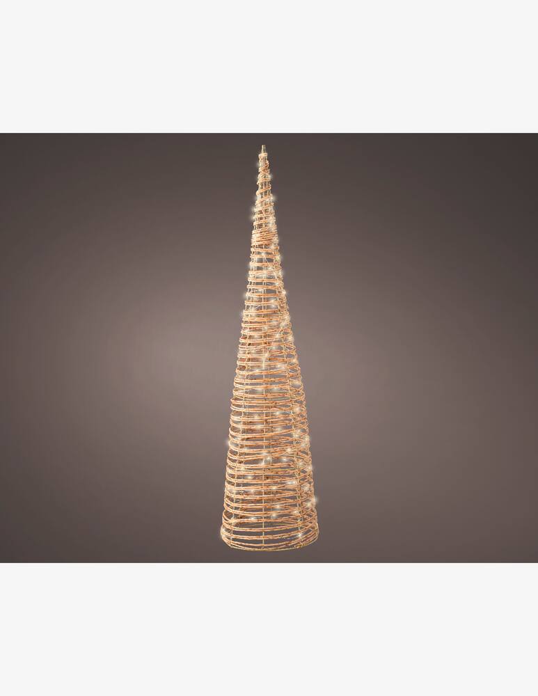 rinascente Kaemingk Albero Di Natale Cone Micro Led Outd. Natural Warm d. 18 80L