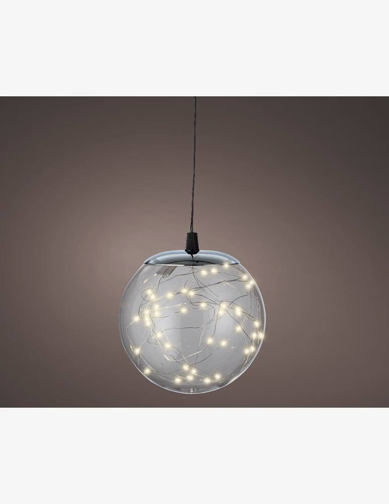 Kaemingk Ball Outdoor Transp/Warm White D15cm - picture 3 Kaemingk Ball Outdoor Transp/Warm White D15cm - picture 3