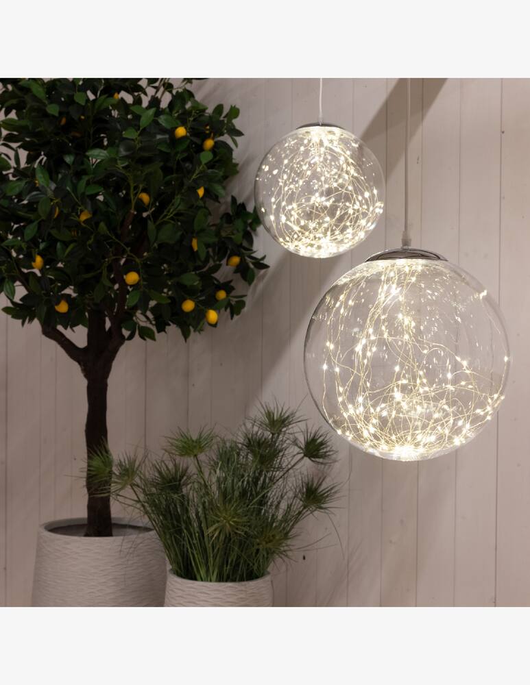Kaemingk Ball Outdoor Transp/Warm White D15cm - picture 2 Kaemingk Ball Outdoor Transp/Warm White D15cm - picture 2