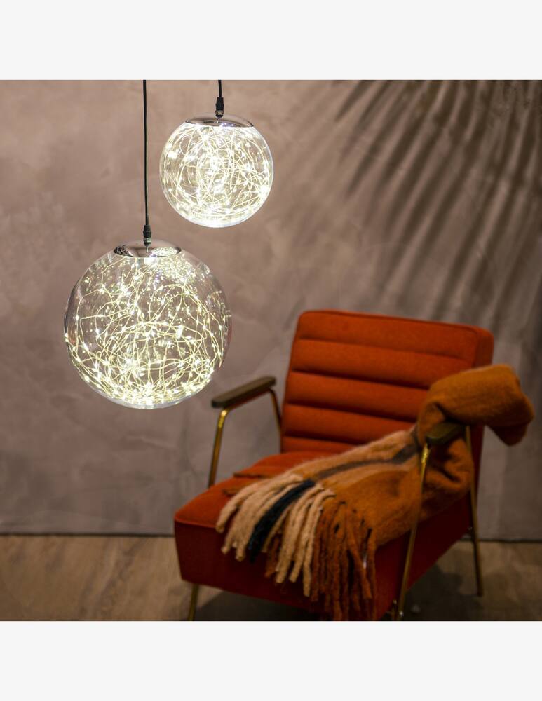 rinascente Kaemingk Ball Outdoor Transp/Warm White D15cm