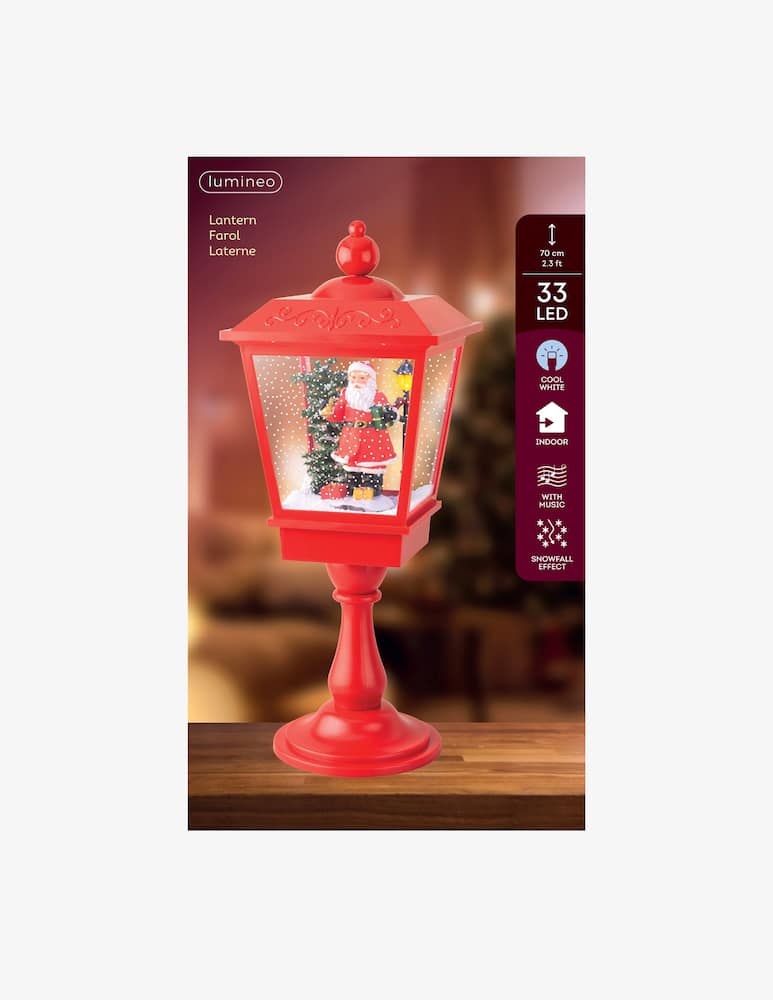 Kaemingk Lanterna con Babbo Natale - immagine 2 Kaemingk Lanterna con Babbo Natale - immagine 2