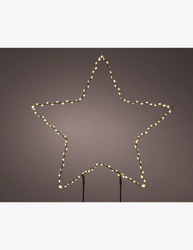 rinascente Kaemingk Outdoor Micro Star Led Black/Warm White D. 38cm