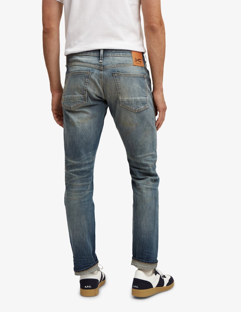Denham Jeans ridge straight medio sabbiato - immagine 2 Denham Jeans ridge straight medio sabbiato - immagine 2