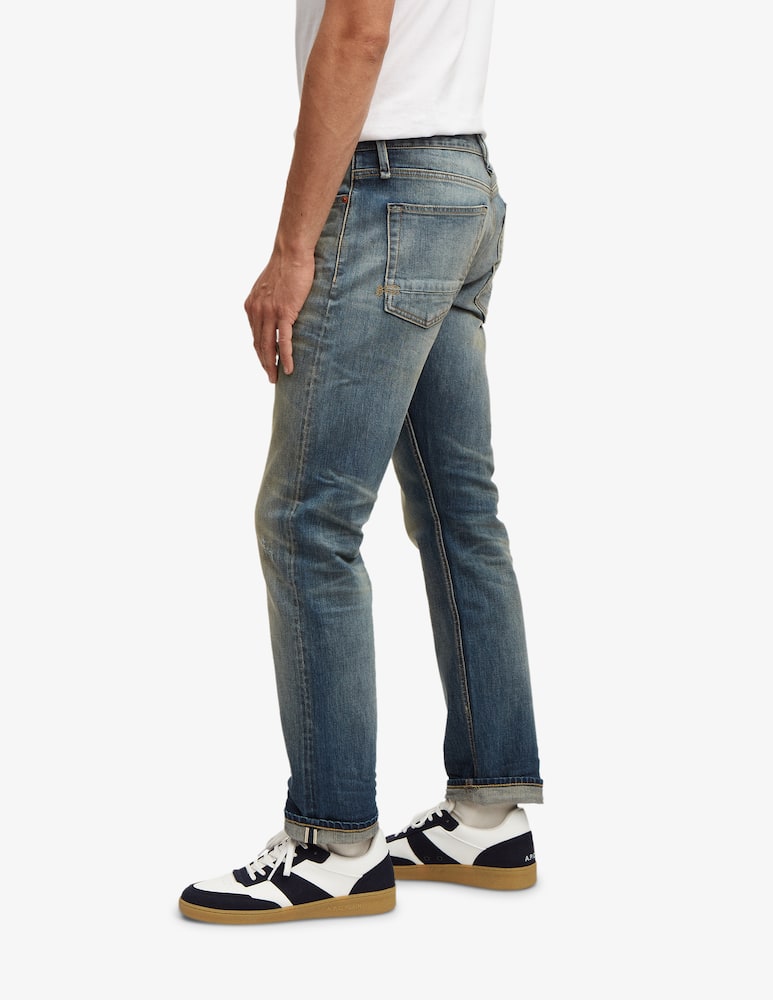 Denham Jeans ridge straight medio sabbiato - immagine 3 Denham Jeans ridge straight medio sabbiato - immagine 3
