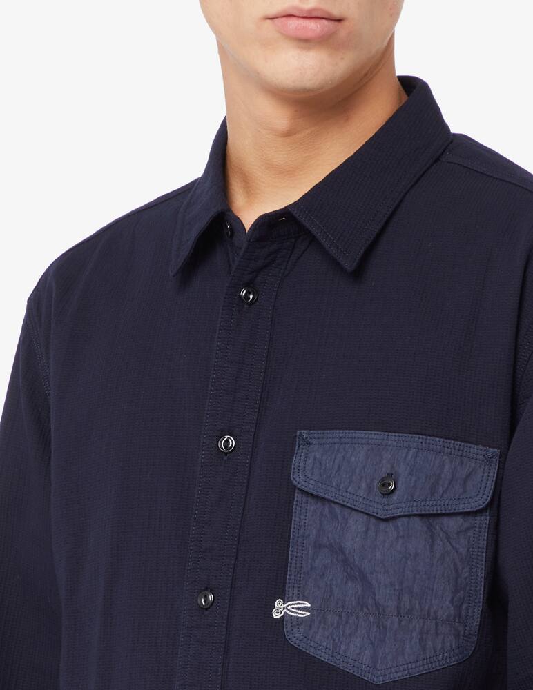 rinascente Denham Pocket chambray shirt