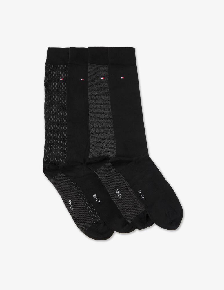 rinascente Armani 4 pair knee-high giftbox - Black