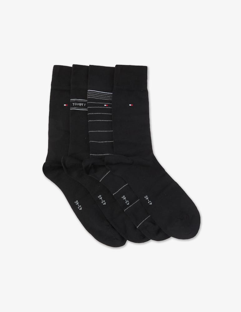 rinascente Armani 4 pair socks giftbox - Black