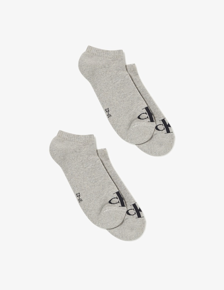 rinascente Calvin Klein Calze sneaker monogram 2 pack