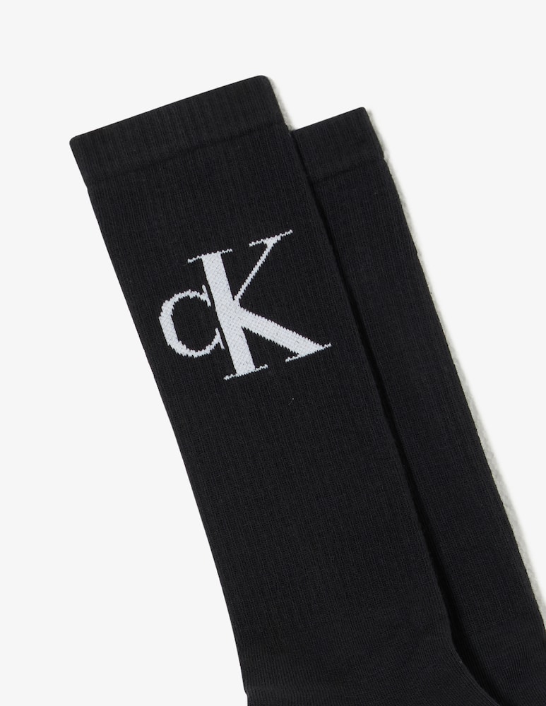 Calvin Klein Calze monogram 2 pack CK - immagine 2 Calvin Klein Calze monogram 2 pack CK - immagine 2