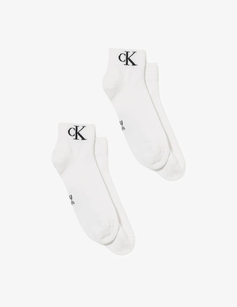 Calvin Klein Calze monogram 2 pack CK - immagine 1 Calvin Klein Calze monogram 2 pack CK - immagine 1