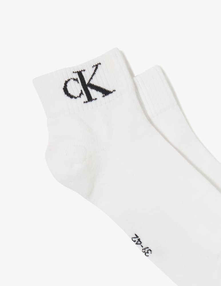 Calvin Klein Calze monogram 2 pack CK - immagine 2 Calvin Klein Calze monogram 2 pack CK - immagine 2