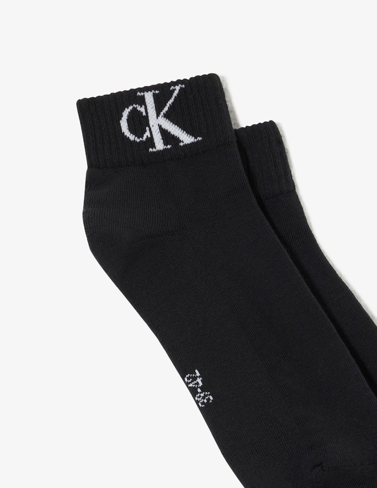 Calvin Klein Monogram quarter socks - picture 2 Calvin Klein Monogram quarter socks - picture 2