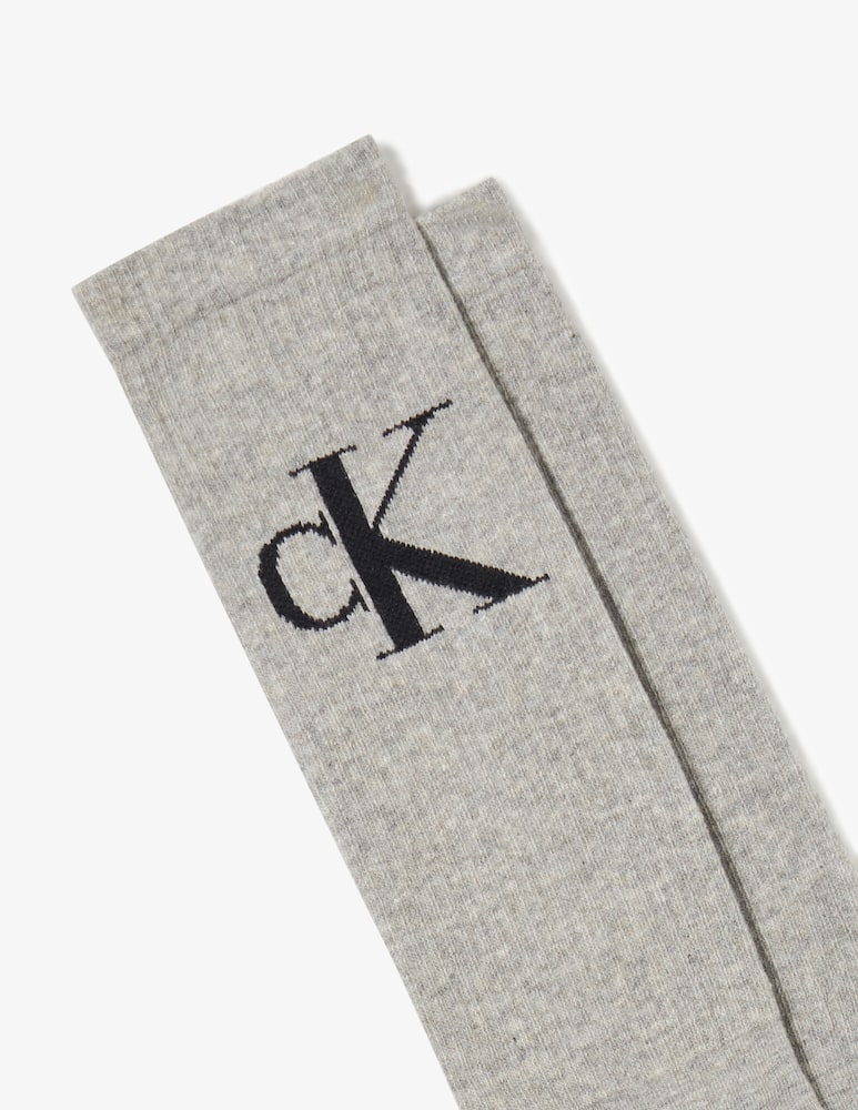 Calvin Klein Calze monogram 2 pack CK - immagine 2 Calvin Klein Calze monogram 2 pack CK - immagine 2