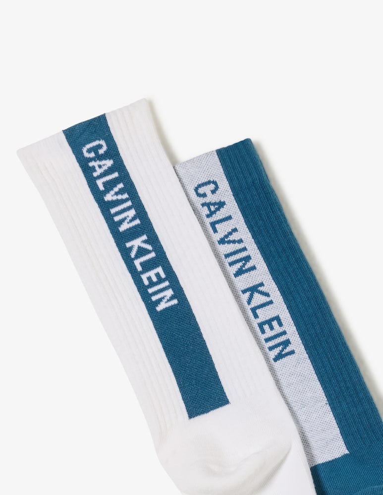 rinascente Calvin Klein Calze logo retro 2 pack