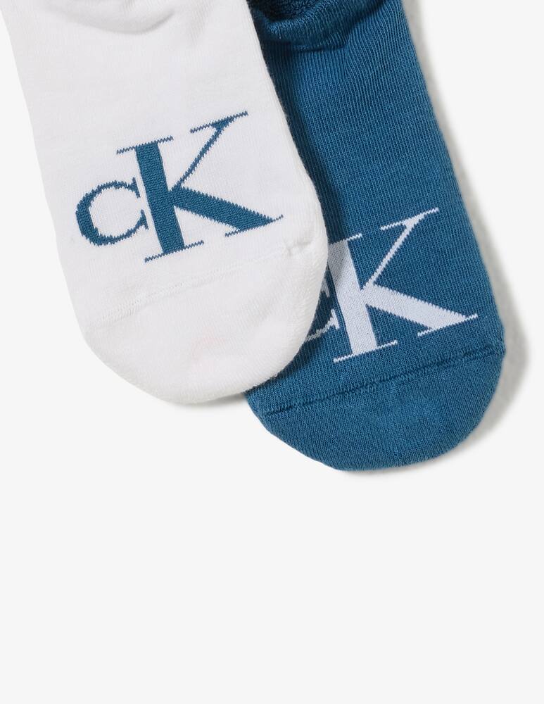 rinascente Calvin Klein Calze invisibili monogram 2 pack