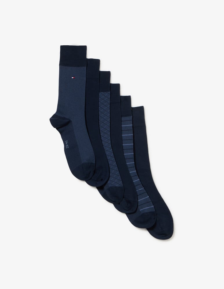 rinascente Tommy Hilfiger Birdeye pattern giftbox socks