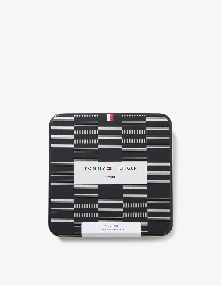rinascente Tommy Hilfiger Calzino lungo 4p tin giftbox