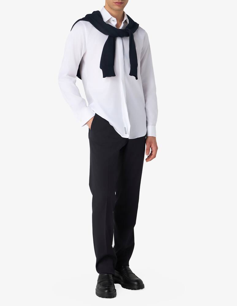 rinascente Michael Kors Camicia cerimonia con gemelli slim fit easy care