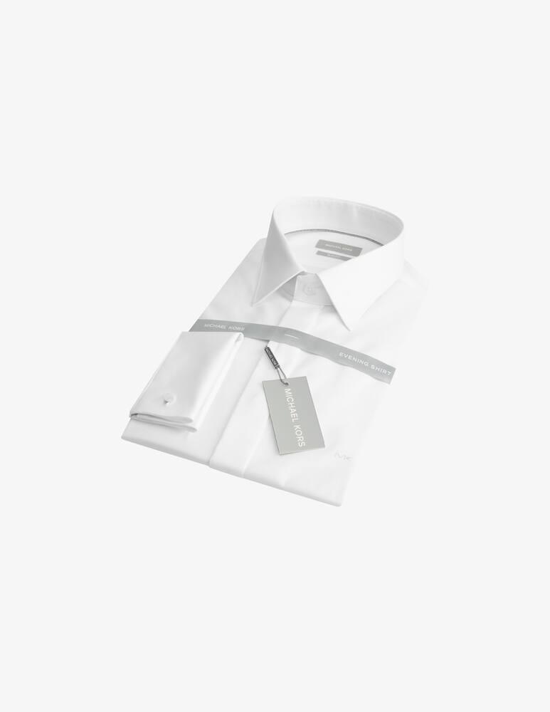 rinascente Michael Kors Camicia cerimonia con gemelli slim fit easy care