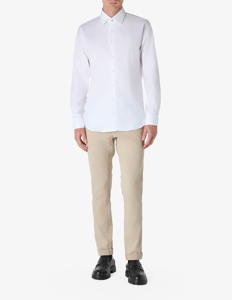 rinascente Michael Kors Camicia solid dobby slim fit