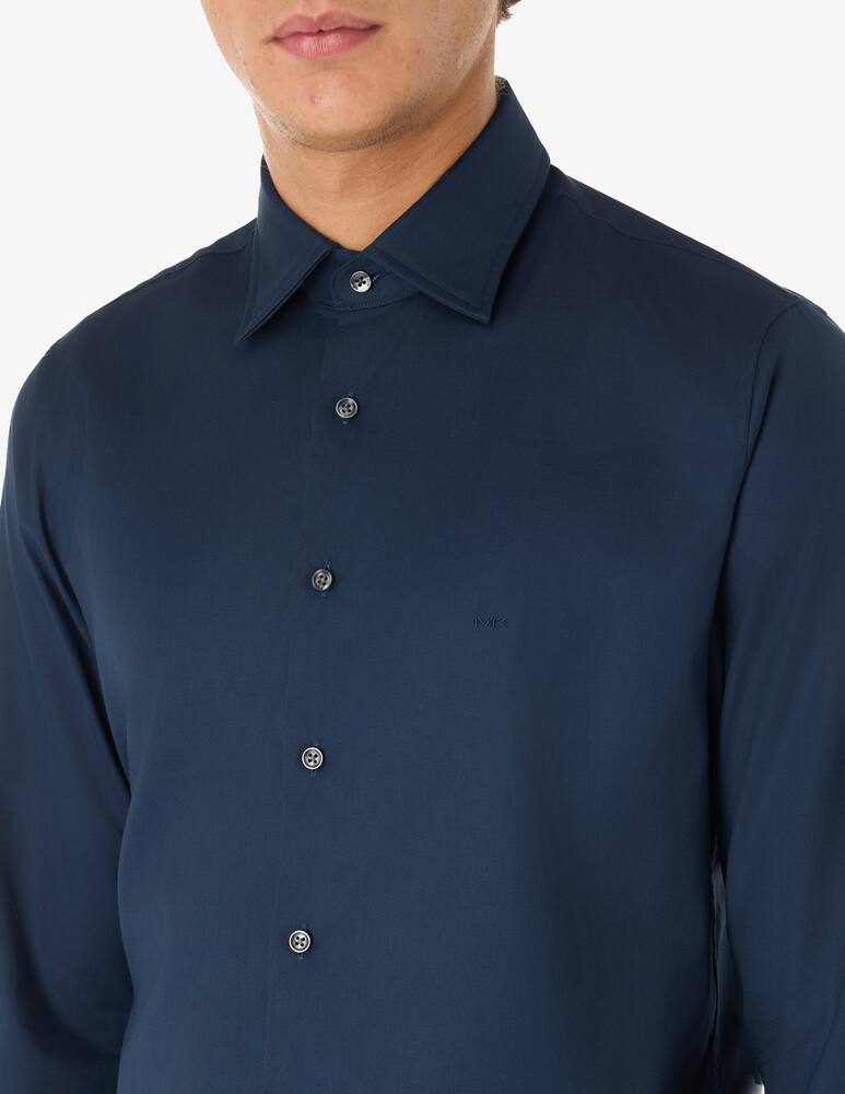 rinascente Michael Kors Solid dobby slim fit shirt