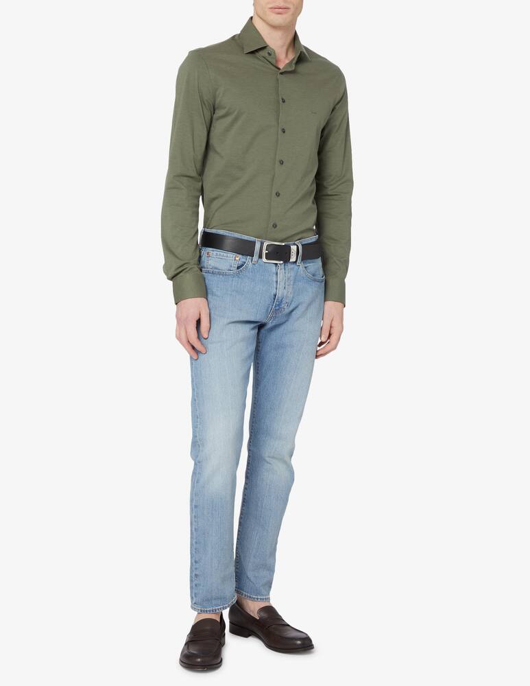 rinascente Michael Kors Camicia solid piquet slim 