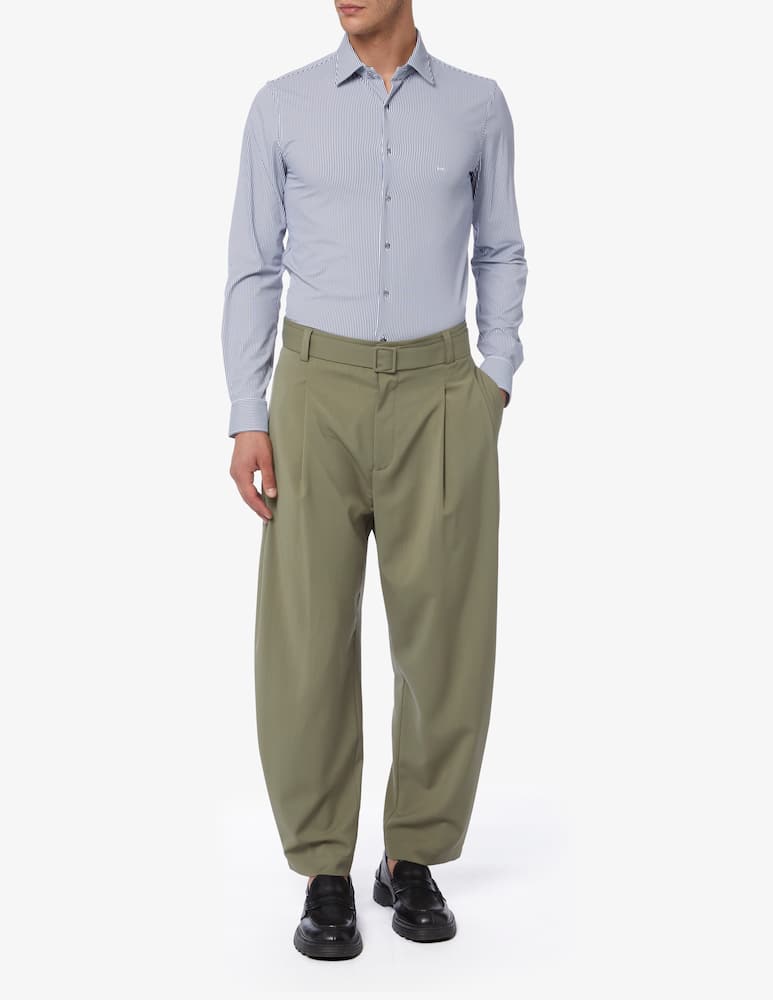 Michael Kors Perform stretch stripe slim shirt - picture 2 Michael Kors Perform stretch stripe slim shirt - picture 2
